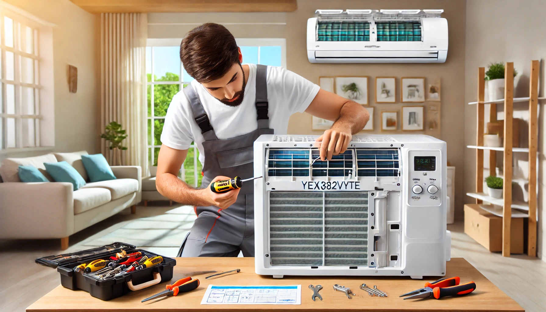 repair yex382v3yte air conditioner