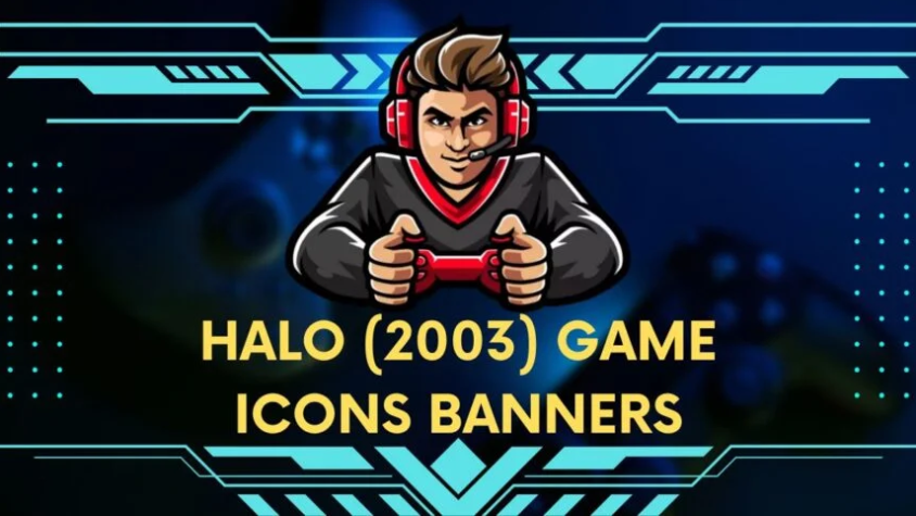 halo (2003) game icons banners